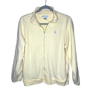 CUFFYS NEWPORT zip front sweatshirt Size S
